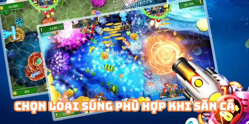 Chọn loại súng phù hợp khi săn cá